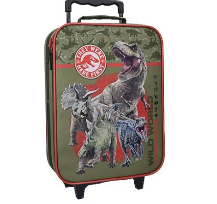 Jurassic World Valise à Roulette Cabine enfant dinosaure