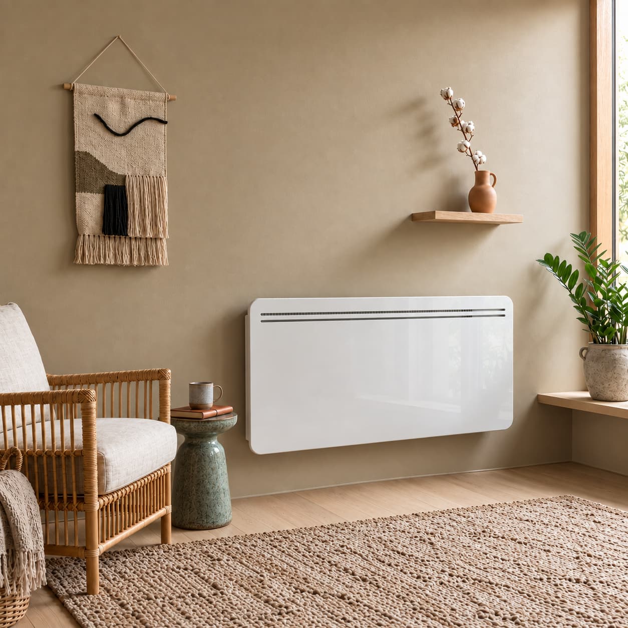 Red Deco Aspen radiateur inertie fonte 2000W blanc