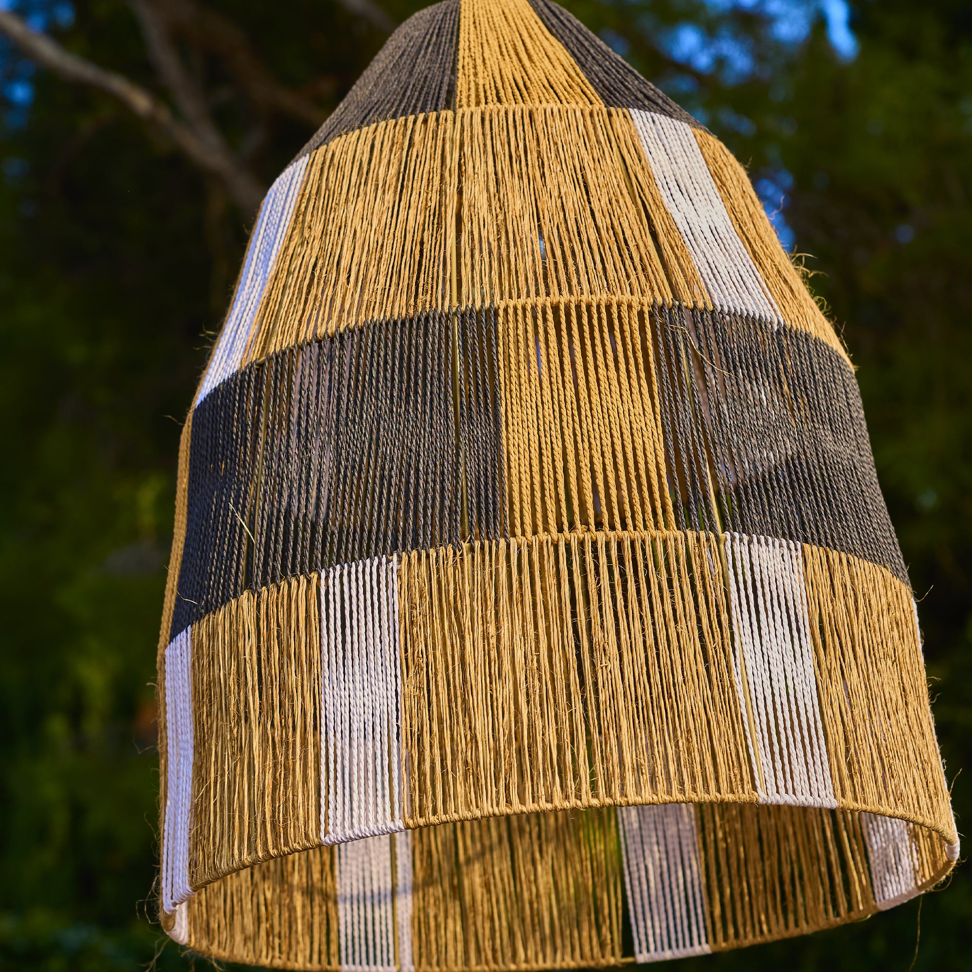 Red Deco Zahara Outdoor Cable suspension corde naturelle 5m