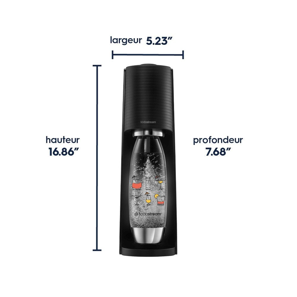 Stokomani Terra Cocktails machine eau gazeuse soda 1 L