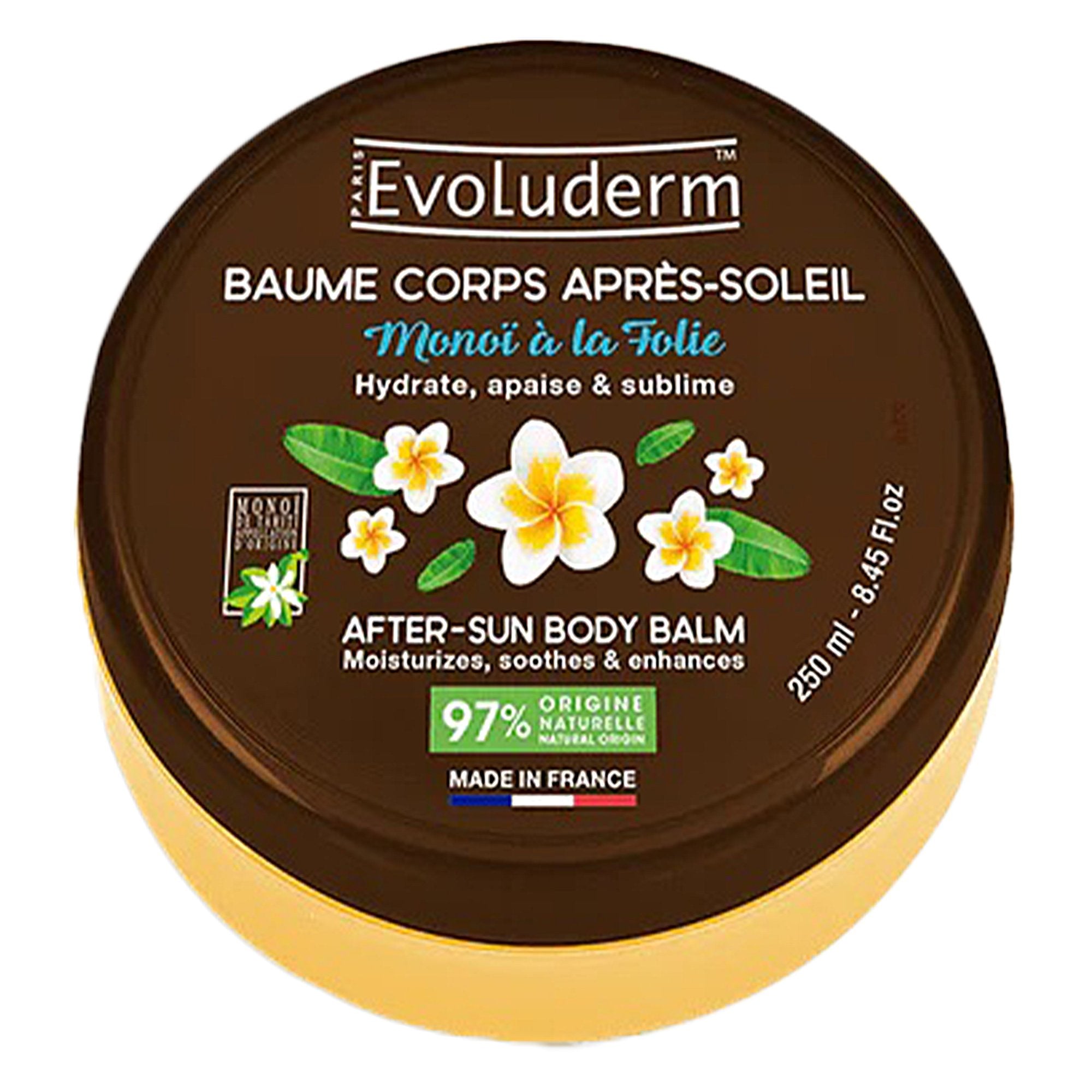 Stokomani Beauté Baume corps hydratant après soleil Monoï