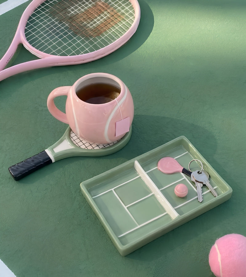 L'avant gardiste Tennis Tasse et soucoupe tennis café