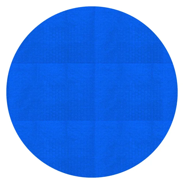 ECD Germany Garten bâche solaire piscine ronde bleue Ø 600 cm