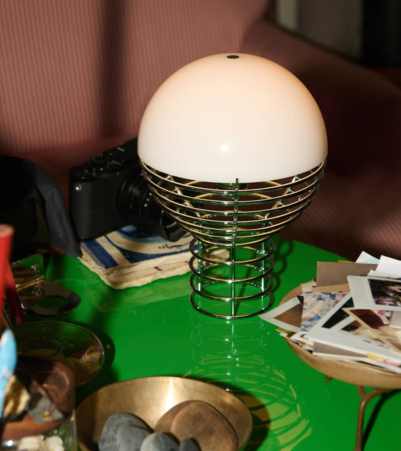 Verpan Wire Portable lampe sans fil blanc design