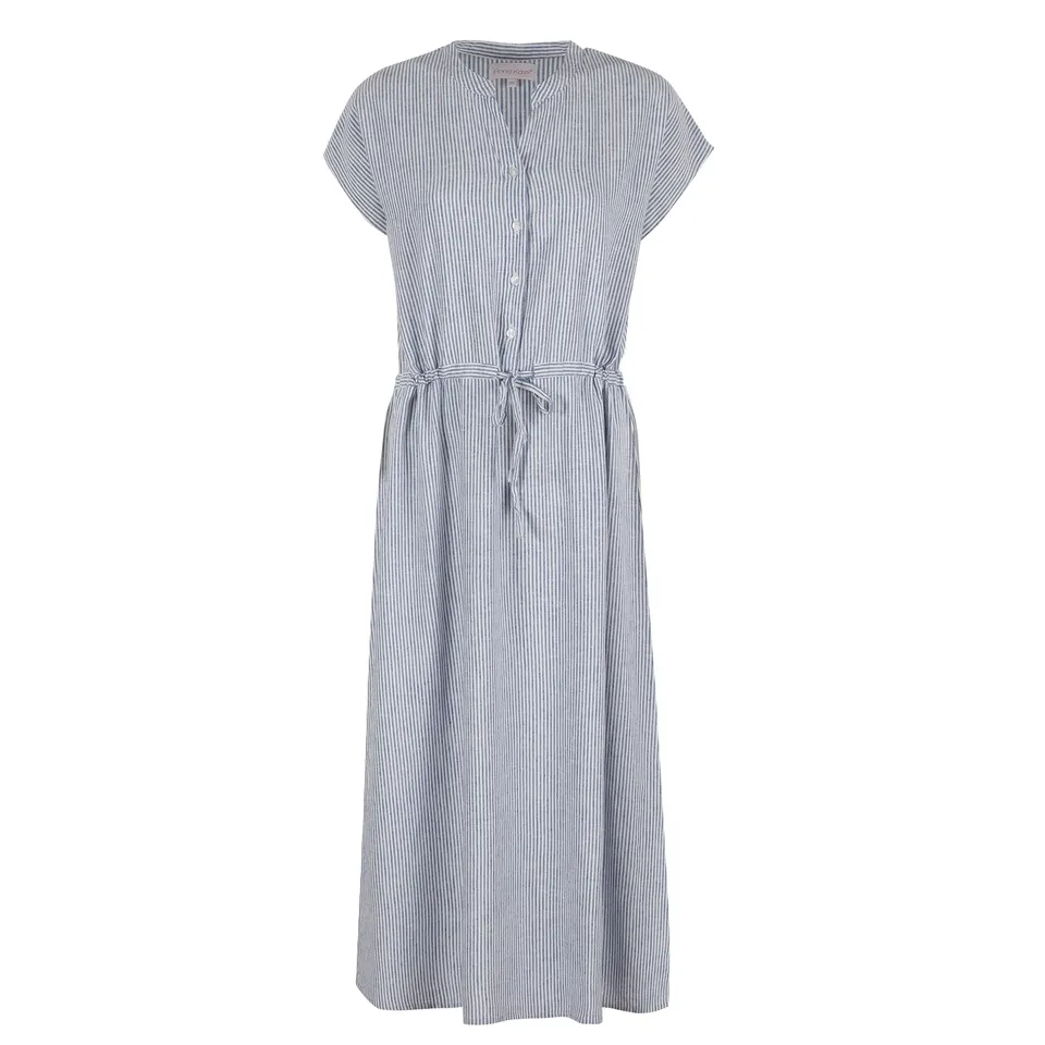 Robe longue bleue femme fluide taille 34 au 42