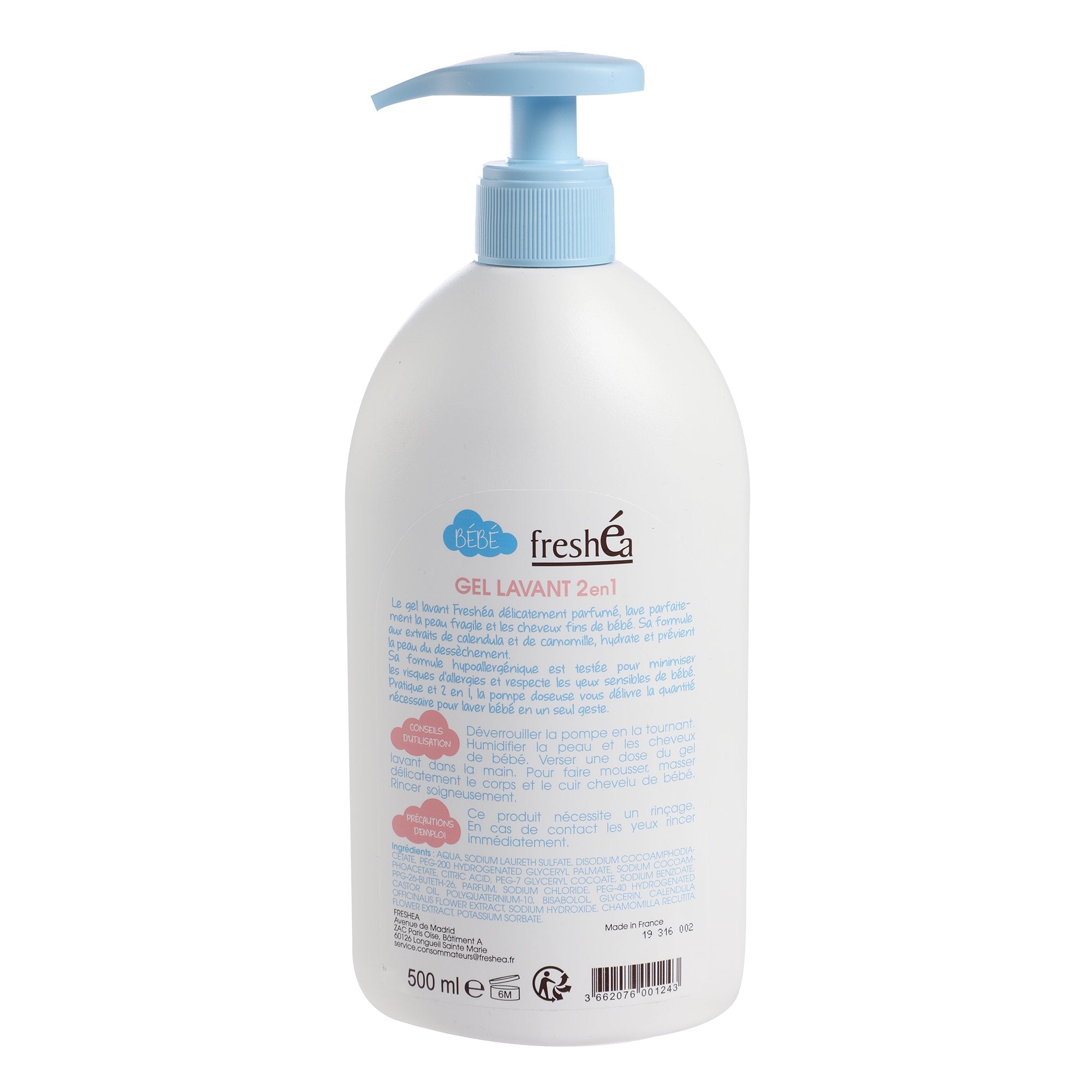 Stokomani Beauté Gel lavant bébé 2 en 1 camomille