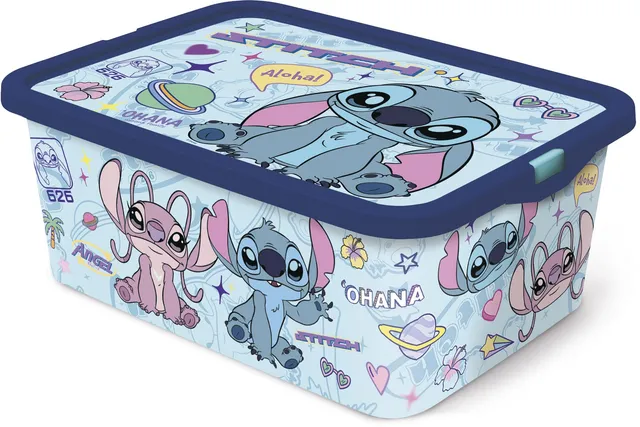 Disney Stitch & Angel boîte de rangement 7L enfant