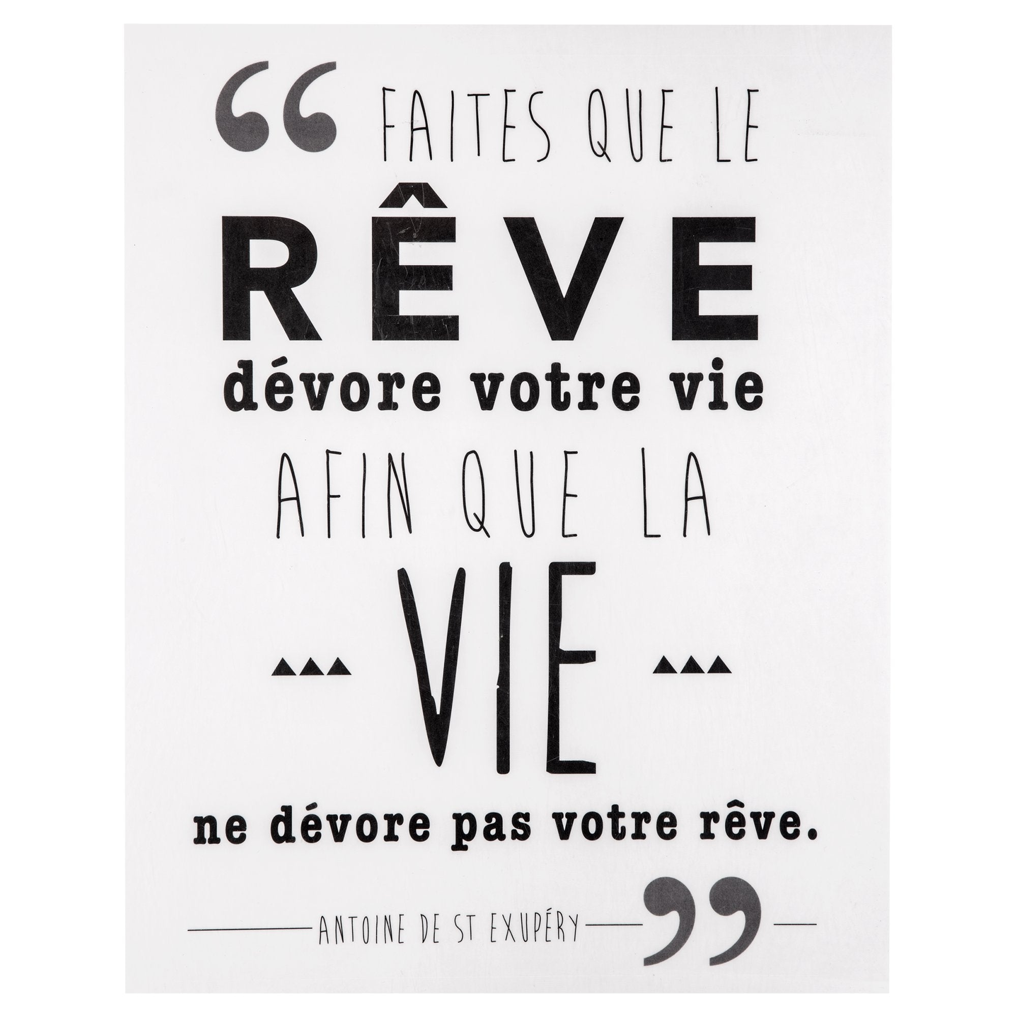 Stokomani Maison sticker texte citation mural