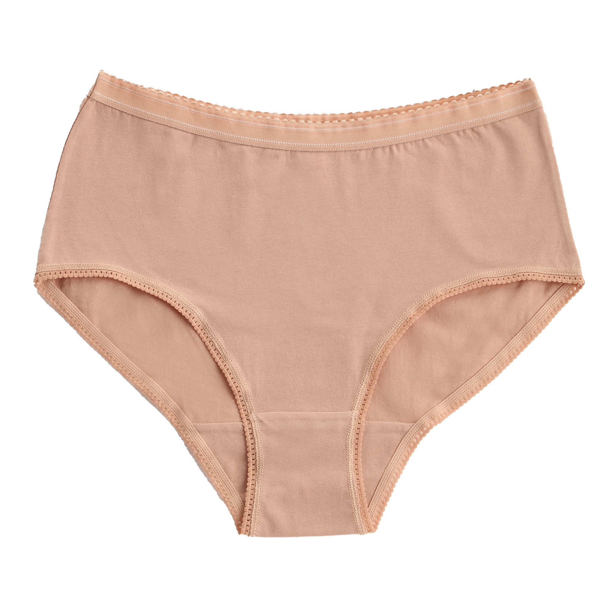 Stokomani Mode Lot culotte taille haute coton Noir