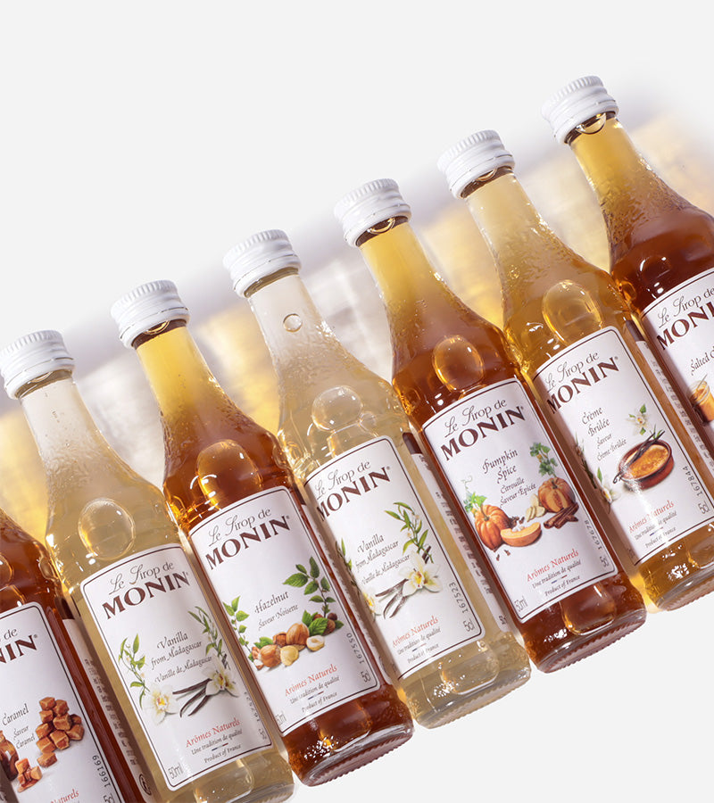 Monin coffret mini sirops boissons gourmandes