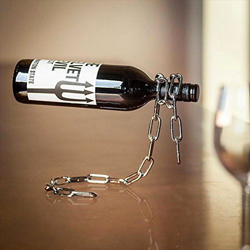 Shop-Story Maison chaîne porte-bouteille métal 21 cm