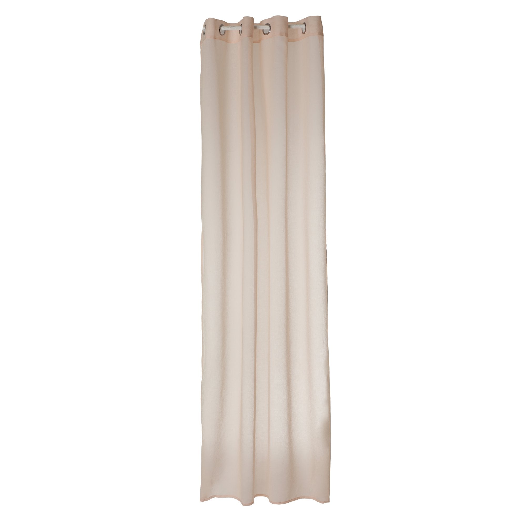 Stokomani Maison voilage lin 140x240cm blanc