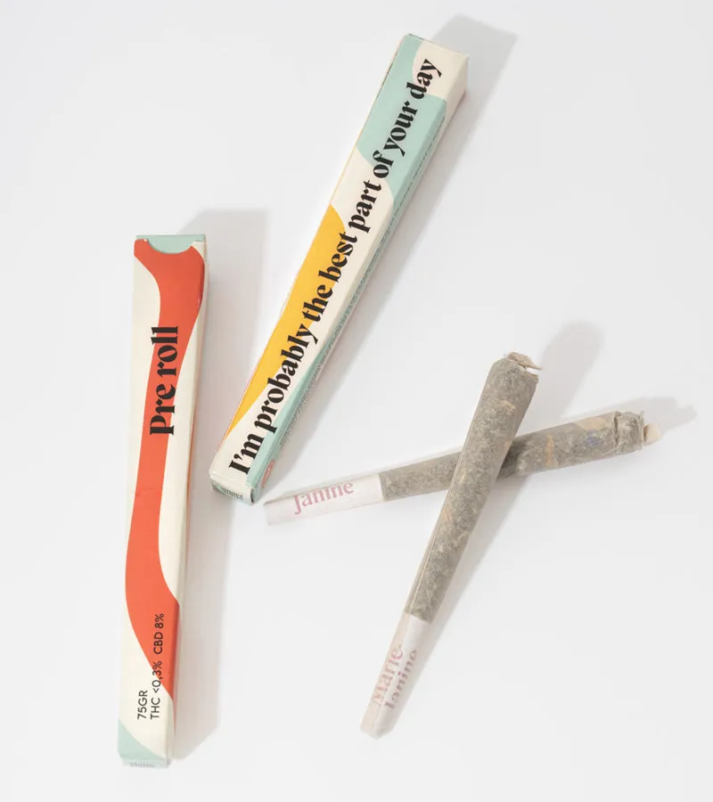 L'avant gardiste Pré-roll CBD Bio pack de 2 chill
