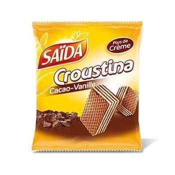 Stokomani Gaufrette vanille cacao biscuit fourré