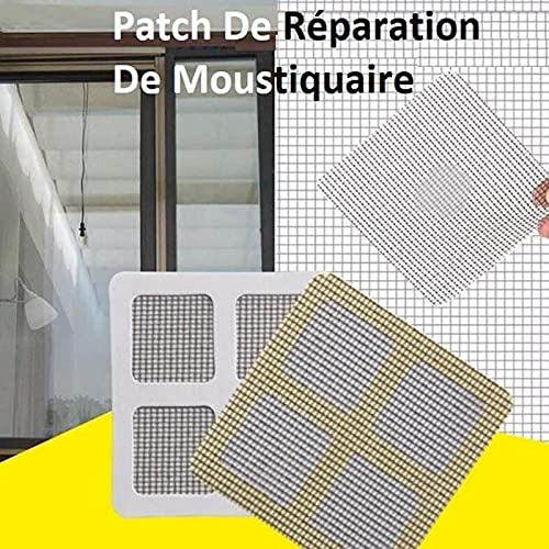 Shop-Story Tenacious patch moustiquaire lot 3 adhésif 10cm