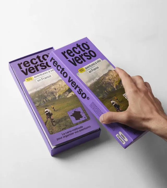 L'avant gardiste Recto Verso livre 100 aventures vélo France