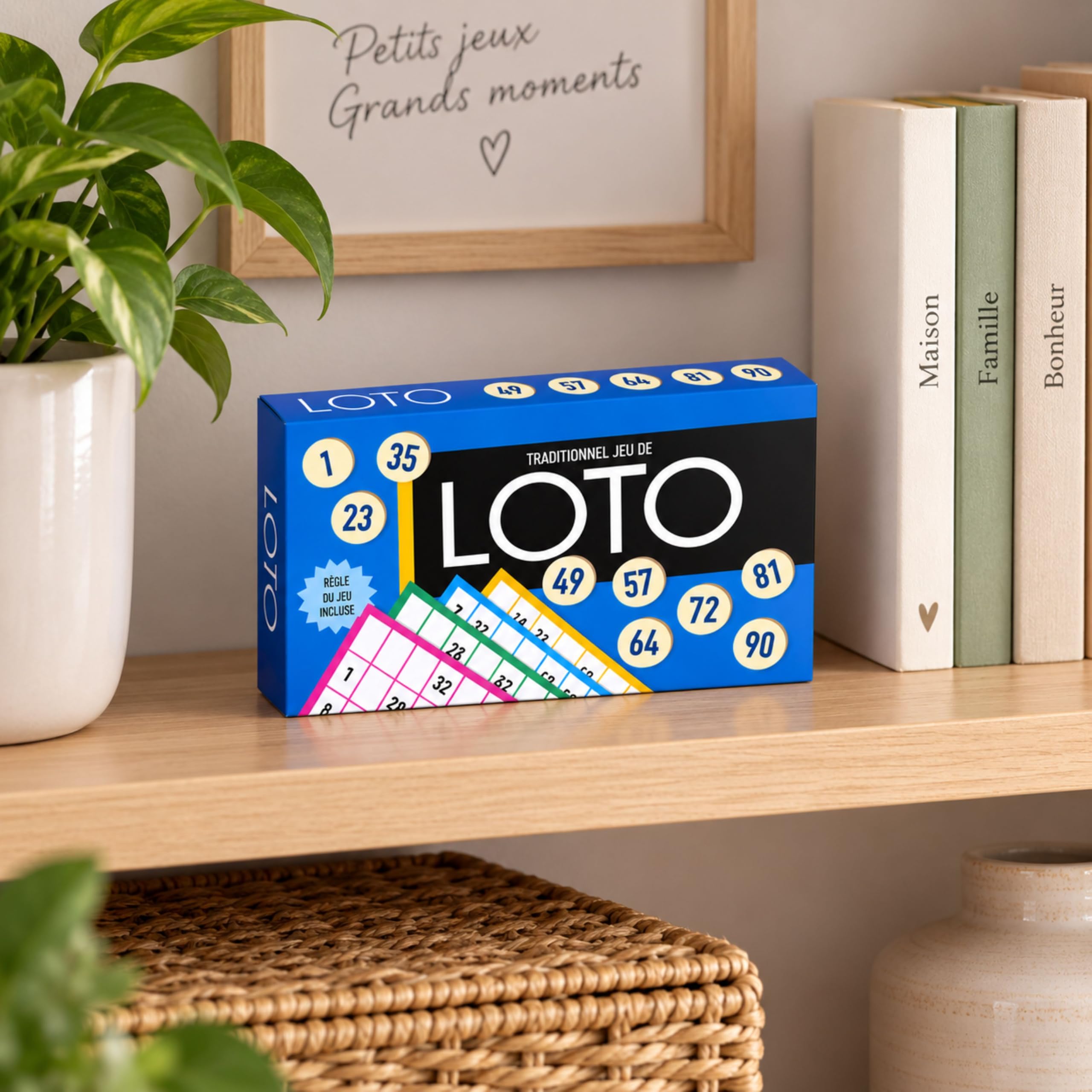 Shop-Story Loisirs jeu loto voyage 36 cartons 18x11cm