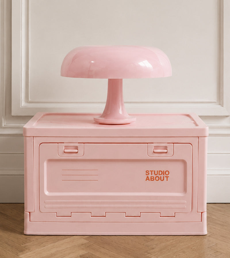L'avant gardiste Nessino Rose lampe champignon rose édition Artemide