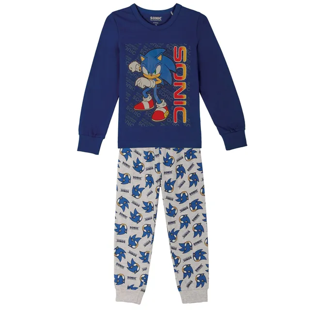 Stokomani Pyjama Jersey Bas Resserré 4/8A Bleu Enfant