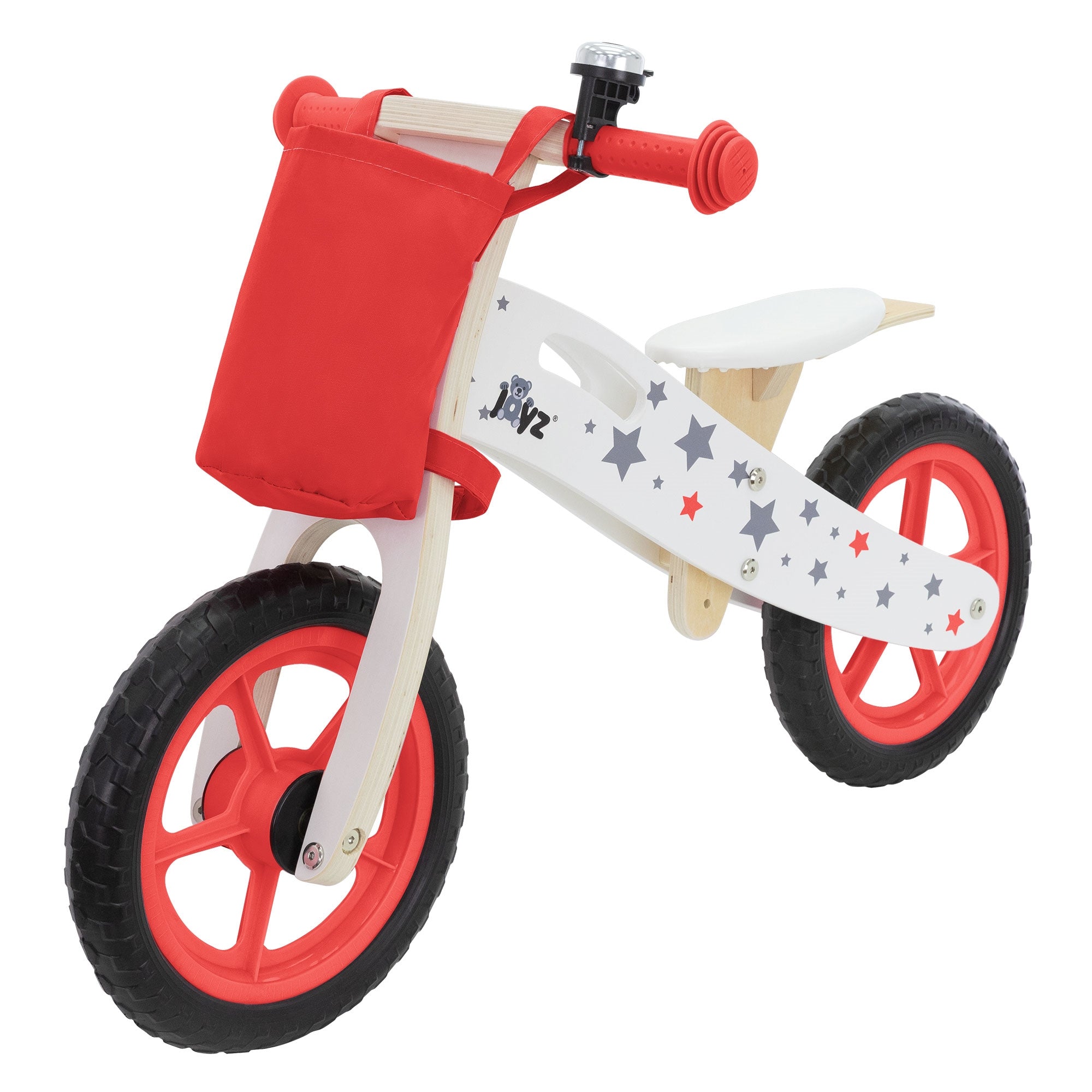 ECD Germany Kinder Joyz draisienne bois bleue siège réglable dès 2 ans
