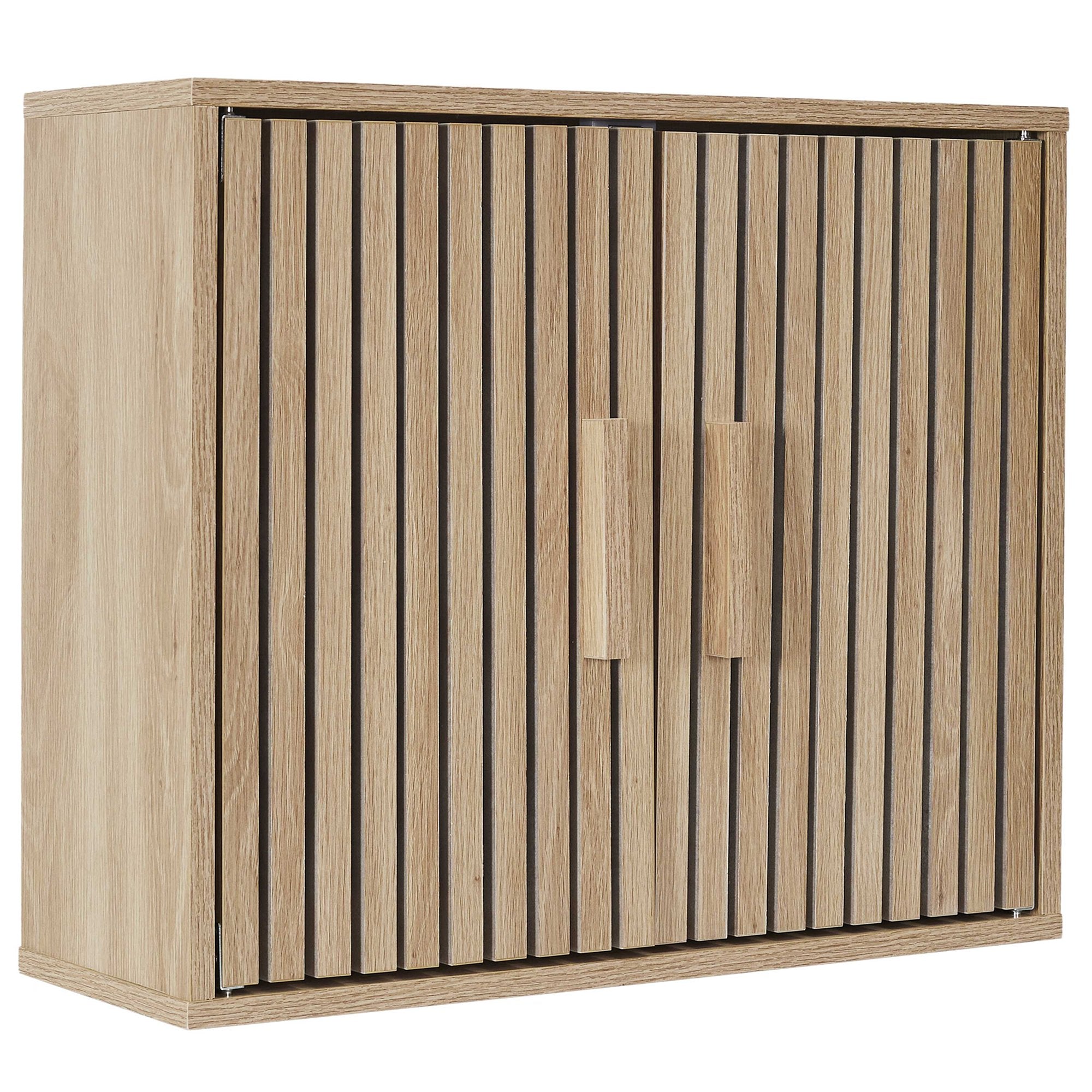 Klaus armoire murale salle de bain bois à assembler