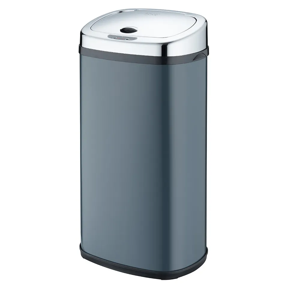 Red Deco Largo poubelle cuisine automatique 42L gris mat inox