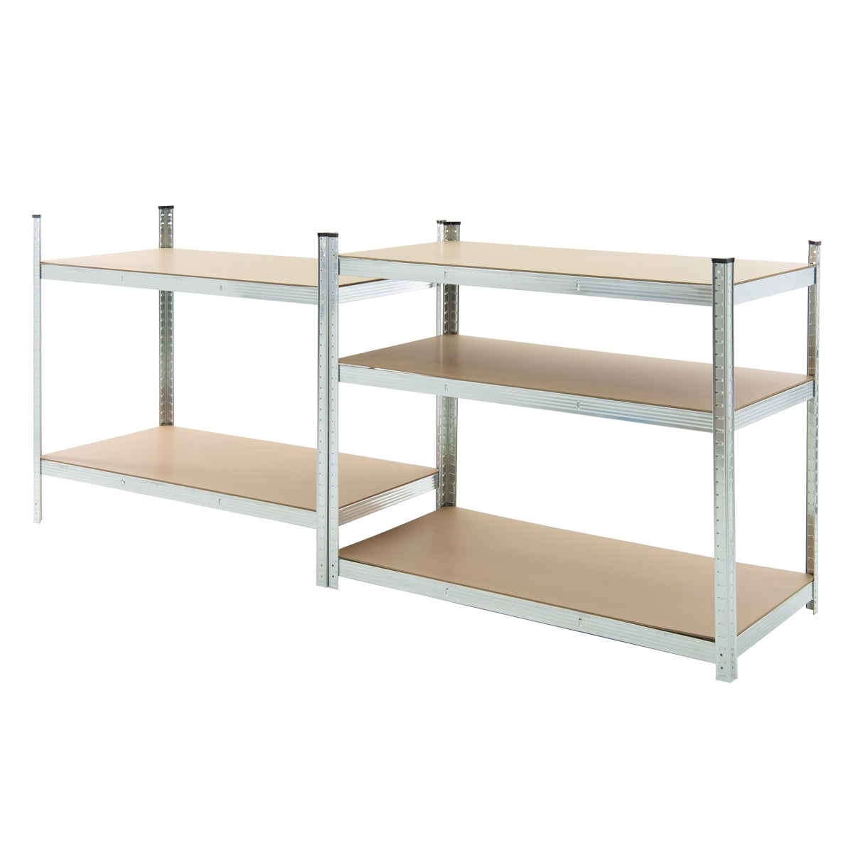 ECD Germany étagère atelier 200x120x50 cm argent 875 kg