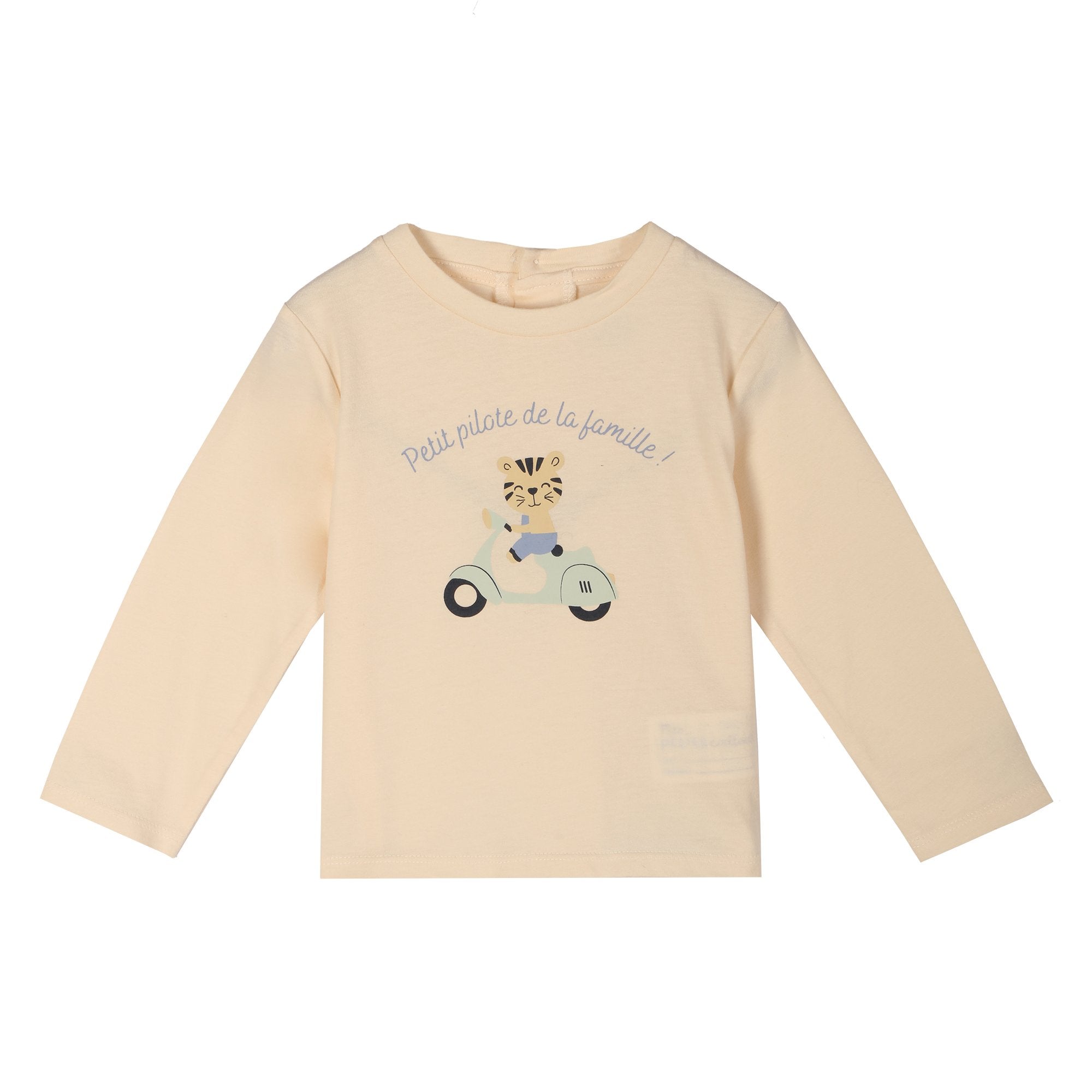 Stokomani Mode Tee-shirt bébé manches longues vert 6M