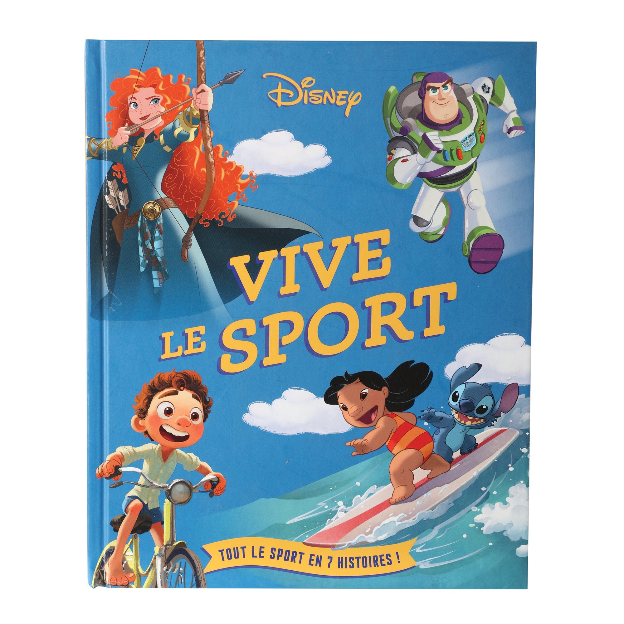 Disney Vive le sport livre 7 histoires 128 pages quizz
