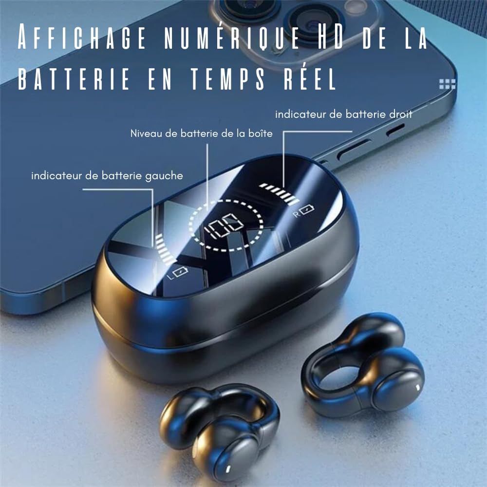 Shop-Story Headfit_B écouteurs bluetooth blanc clip oreille