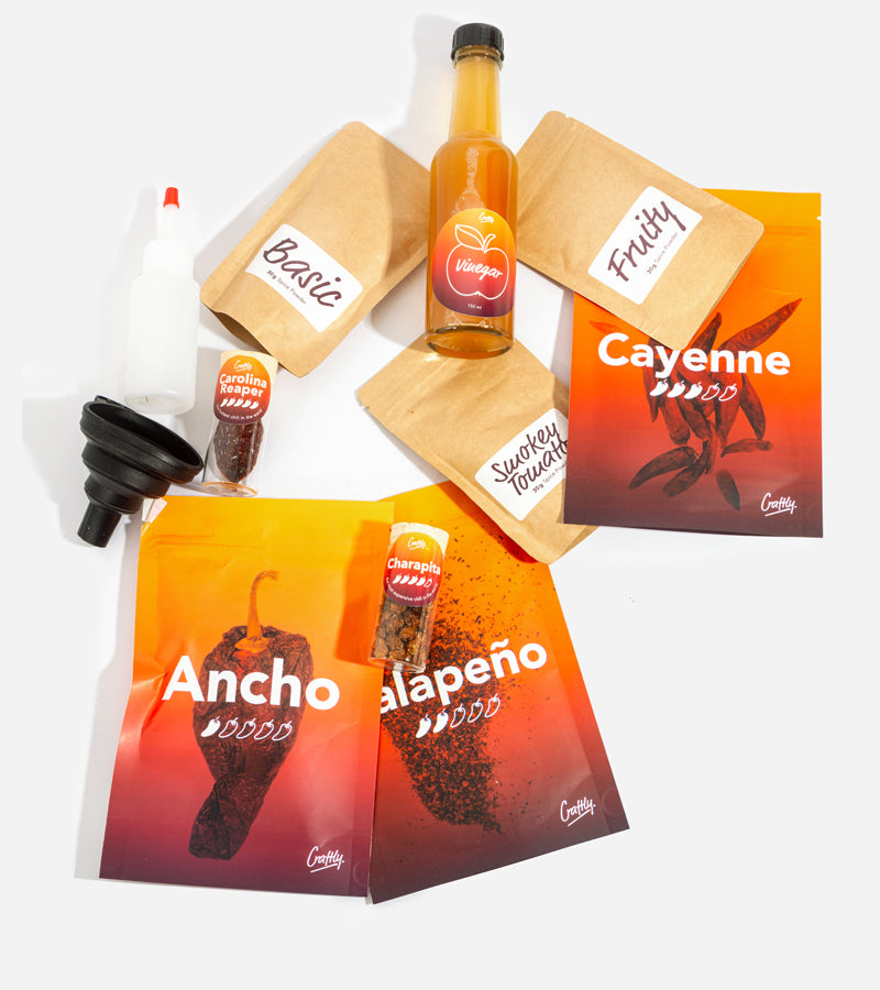 L'avant gardiste L'épicerie Coffret sauce piquante DIY kit cuisine