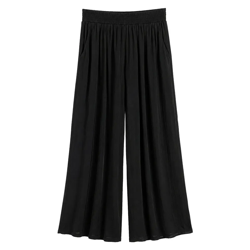 Stokomani Mode pantalon large fluide noir femme M