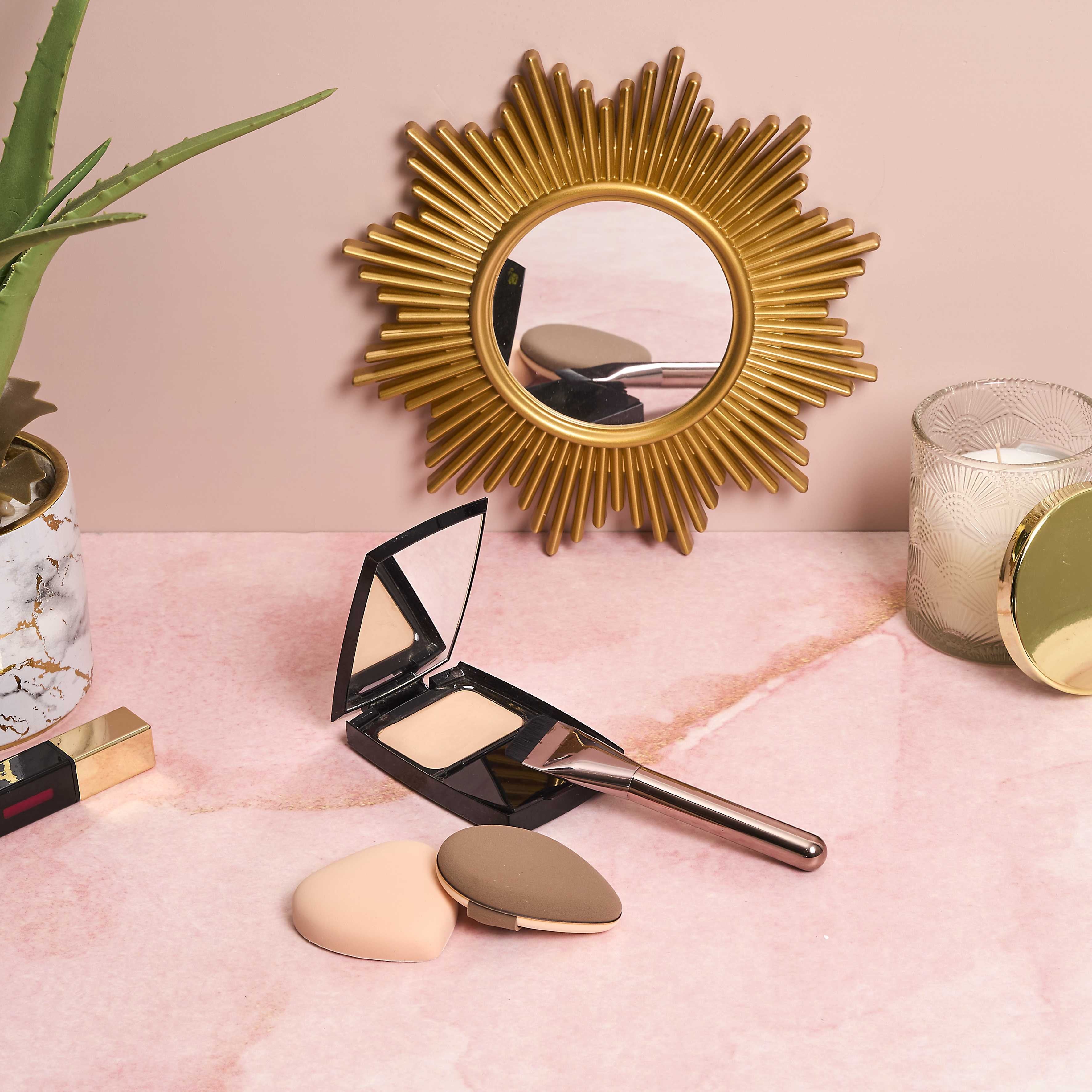 Stokomani Coffret teint 3 pièces pinceau houpettes