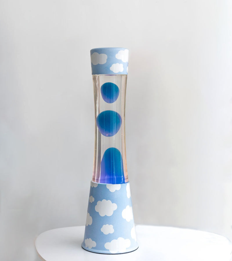 L'avant gardiste Déco Lampe à lave Nuages 39,5 cm
