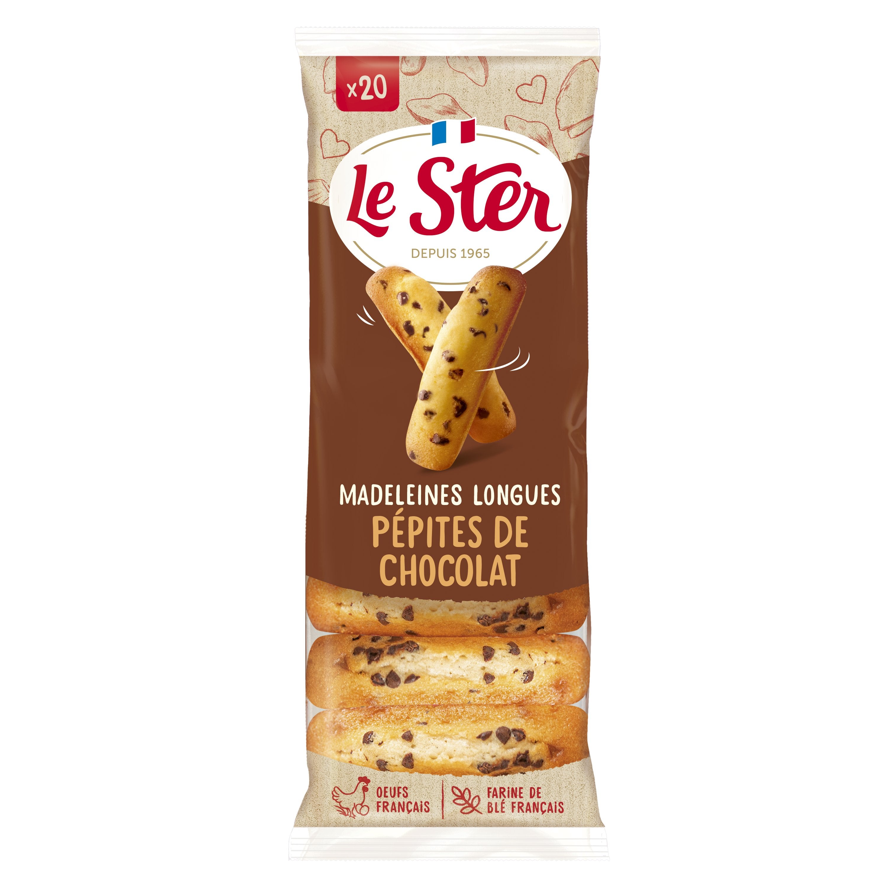 Stokomani Épicerie longue madeleine pépites chocolat goûter