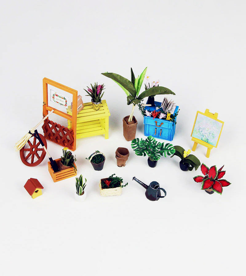 L'avant gardiste DIY Kit maison miniature Cathy's flower house