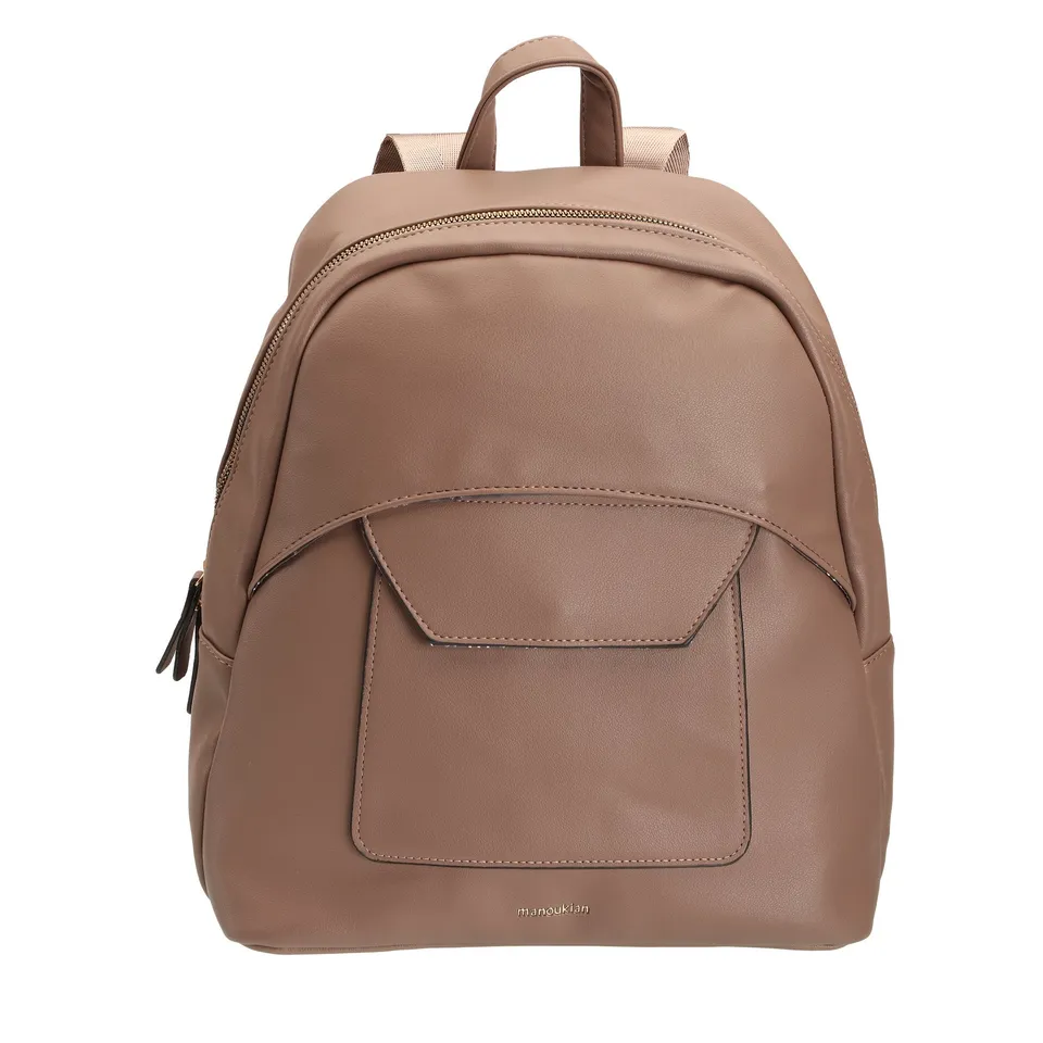 Sac à dos marron cartable scolaire bureau