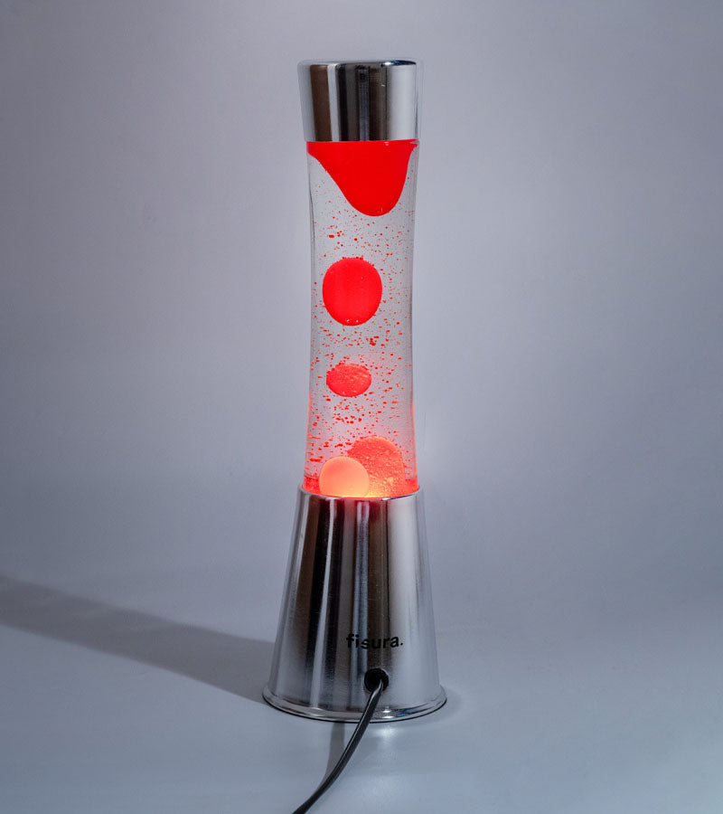 L'avant gardiste Déco lumineuse Lampe à lave rouge