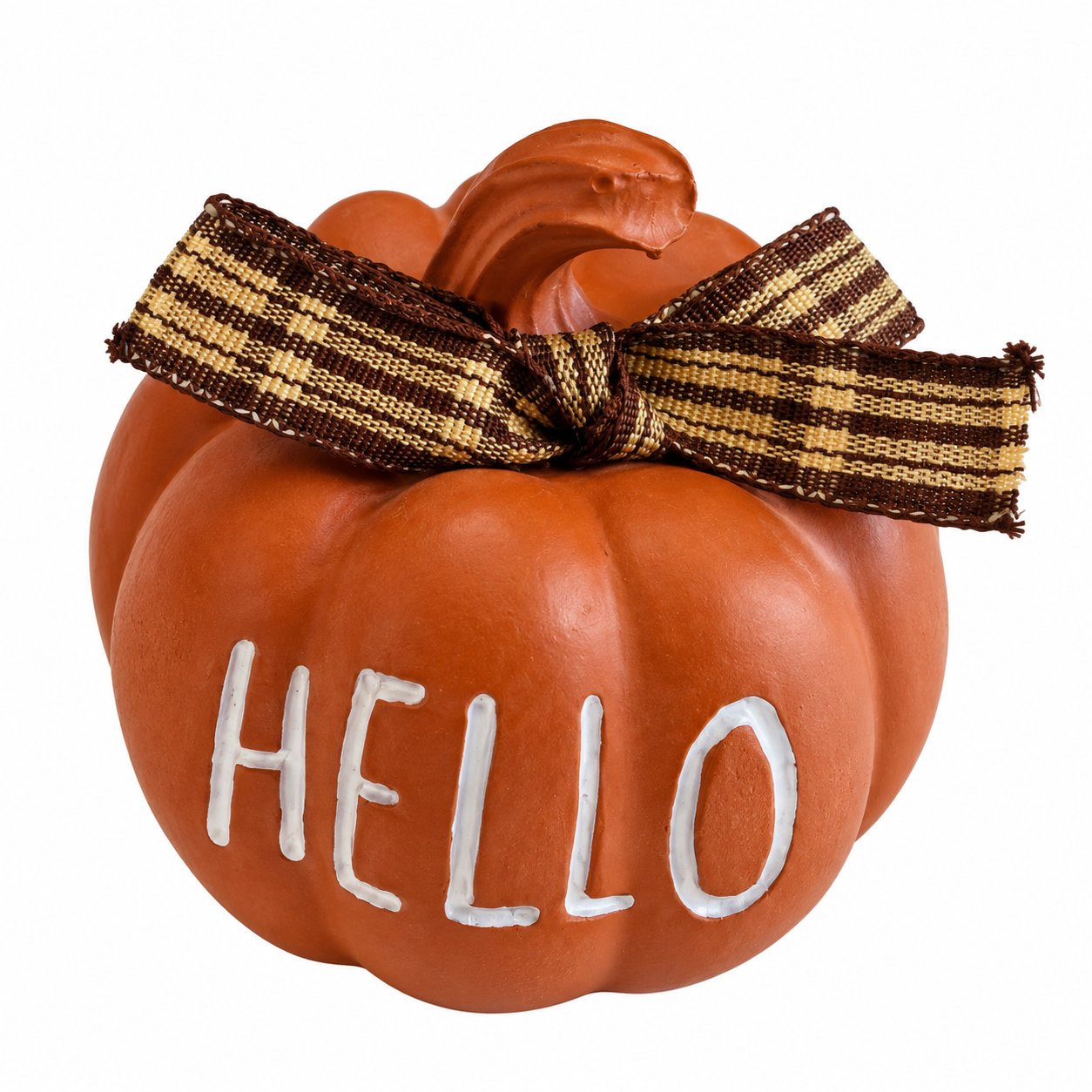 Déclic Home Citrouilles décoratives lot de 3 polyéthylène 6 cm