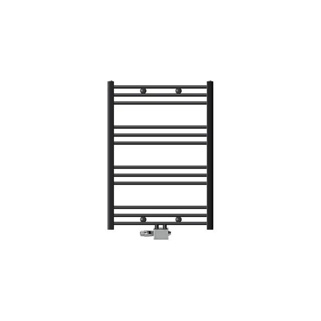 ECD Germany Heizungen sèche-serviettes anthracite 75x80 cm droit