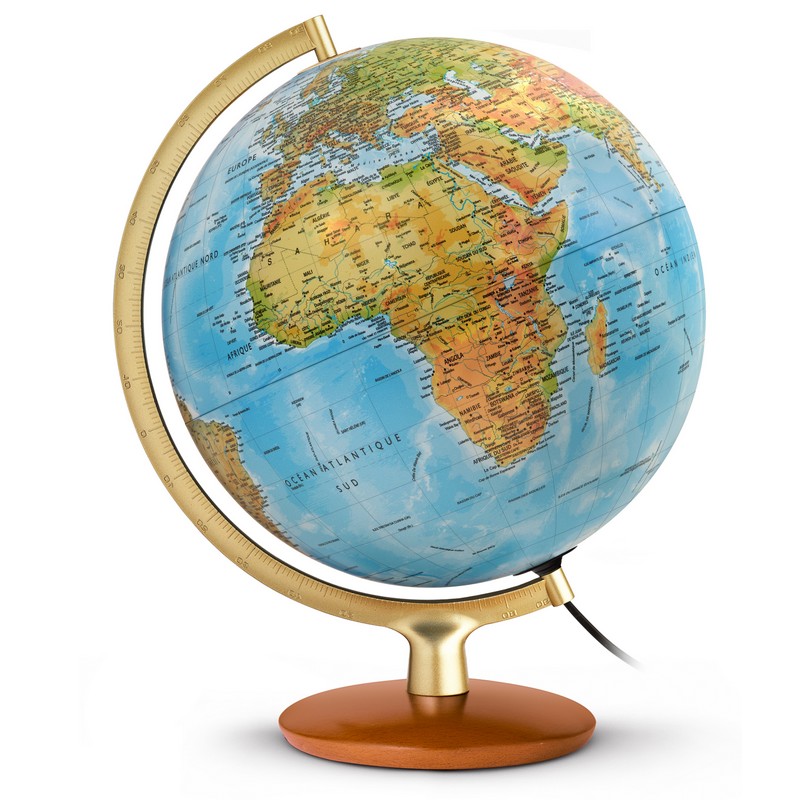 Safe Tool PREMIUM Globe 30 cm bleu terrestre mappemonde
