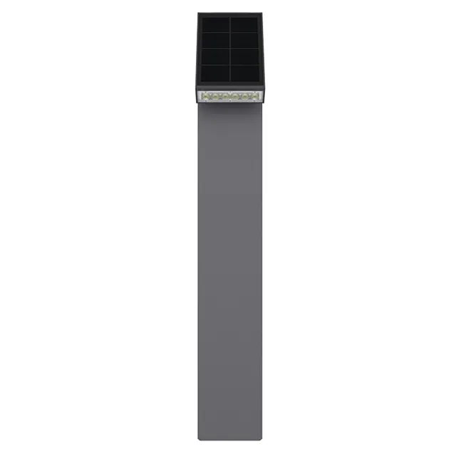 Red Deco Soltek Tall balise solaire H56cm blanc chaud 500 lm