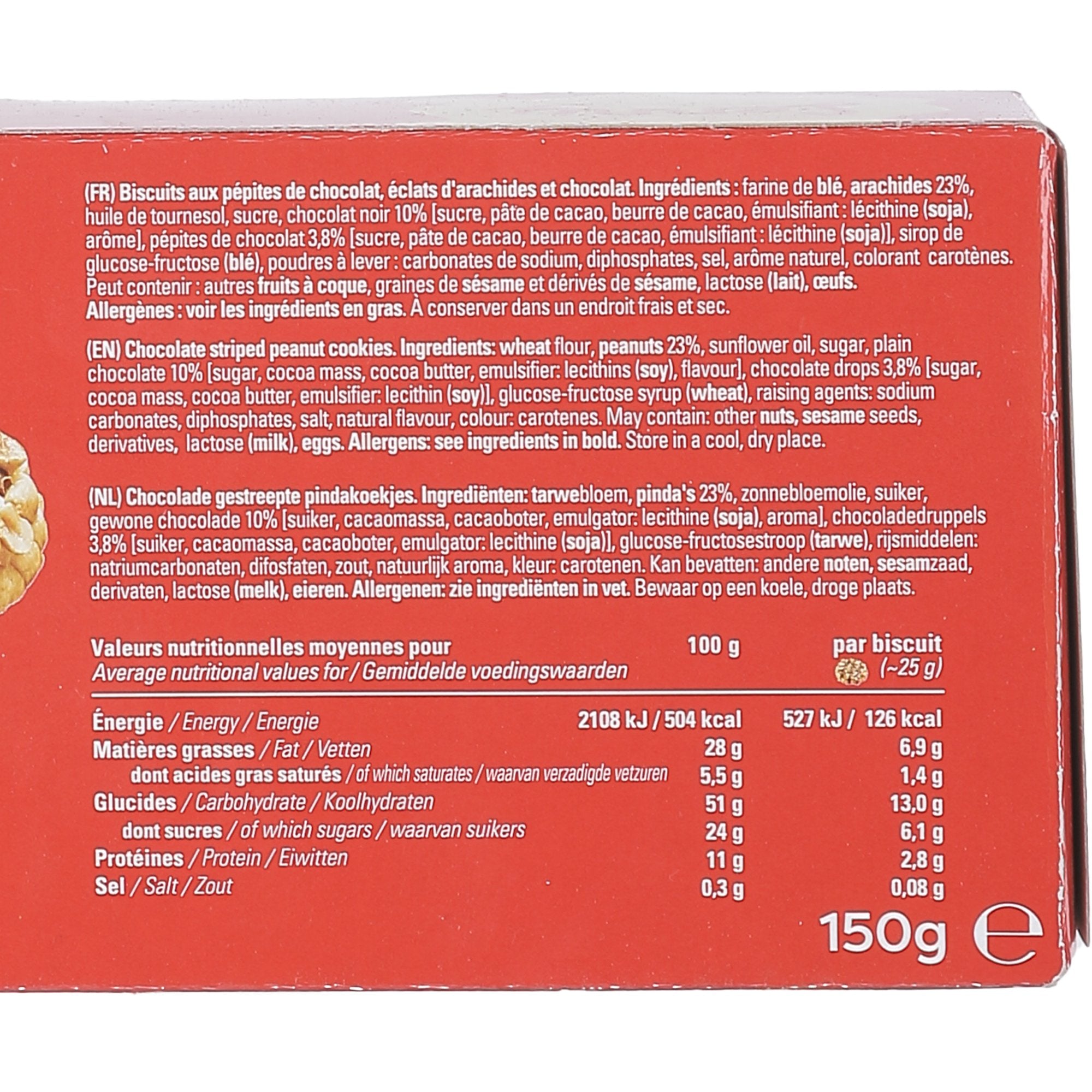 Stokomani Épicerie Cookies beurre de cacahuètes américain