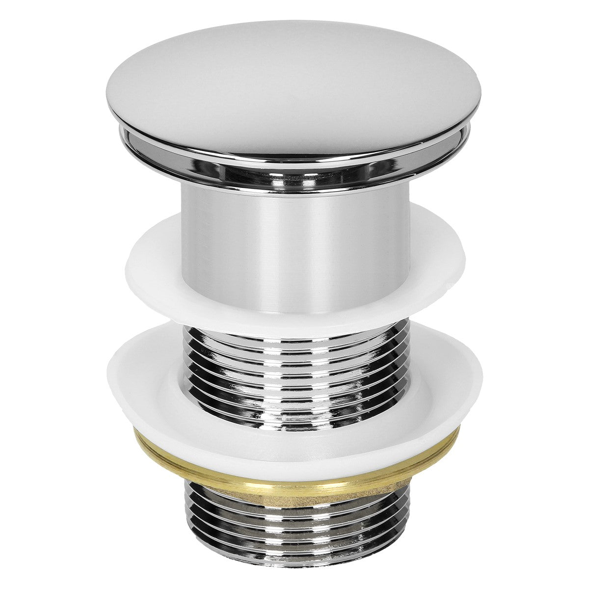 ECD Germany LuxeBath lavabo carré céramique 41x41 blanc à poser