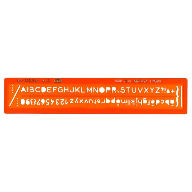 Safe Tool Fournitures de bureau billographe 621 Billo 6 hauteur 6 mm