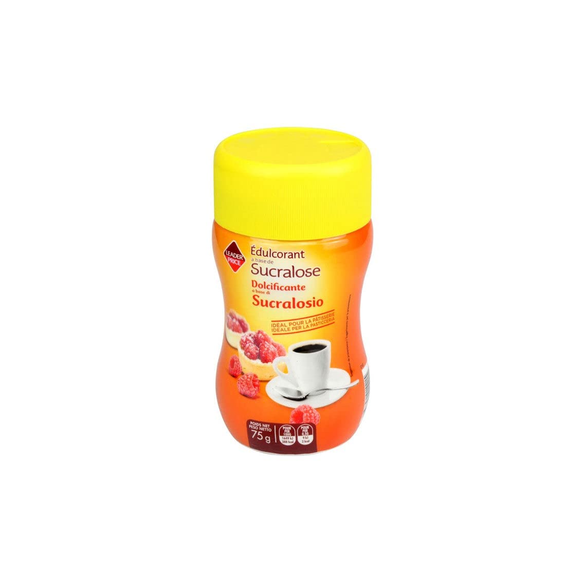 Leader Price Édulcorant sucralose poudre 75g