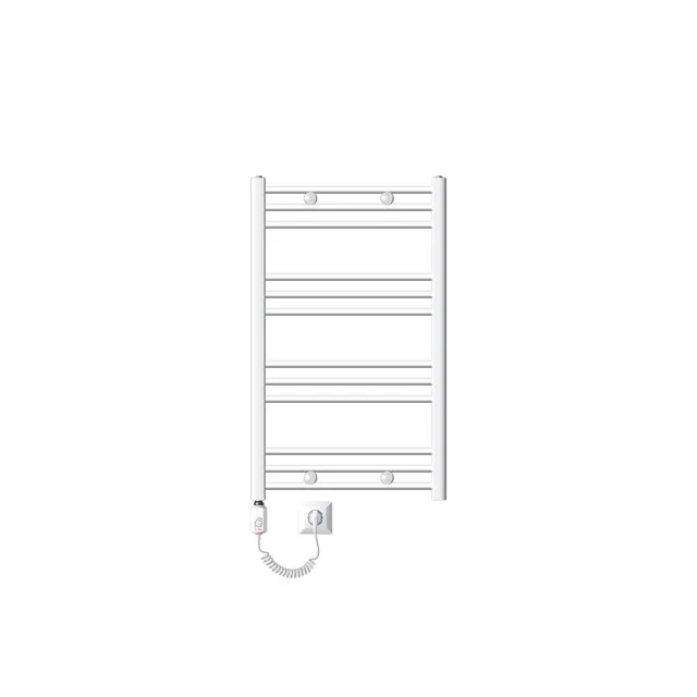 ECD Germany Heizungen sèche-serviettes électrique blanc 600x800 300W
