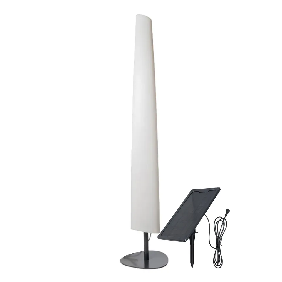 Red Deco Bay W160 Solar H160 cm lampadaire solaire LED