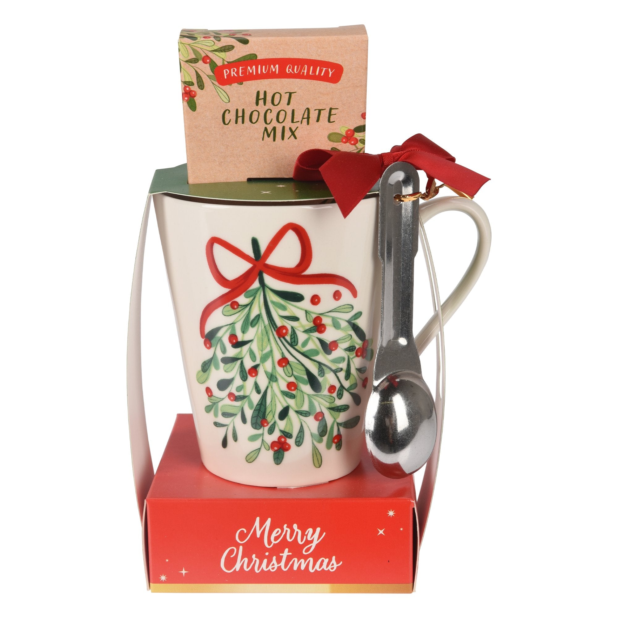 Stokomani Coffret Mug Festif Noël Chocolat en Poudre