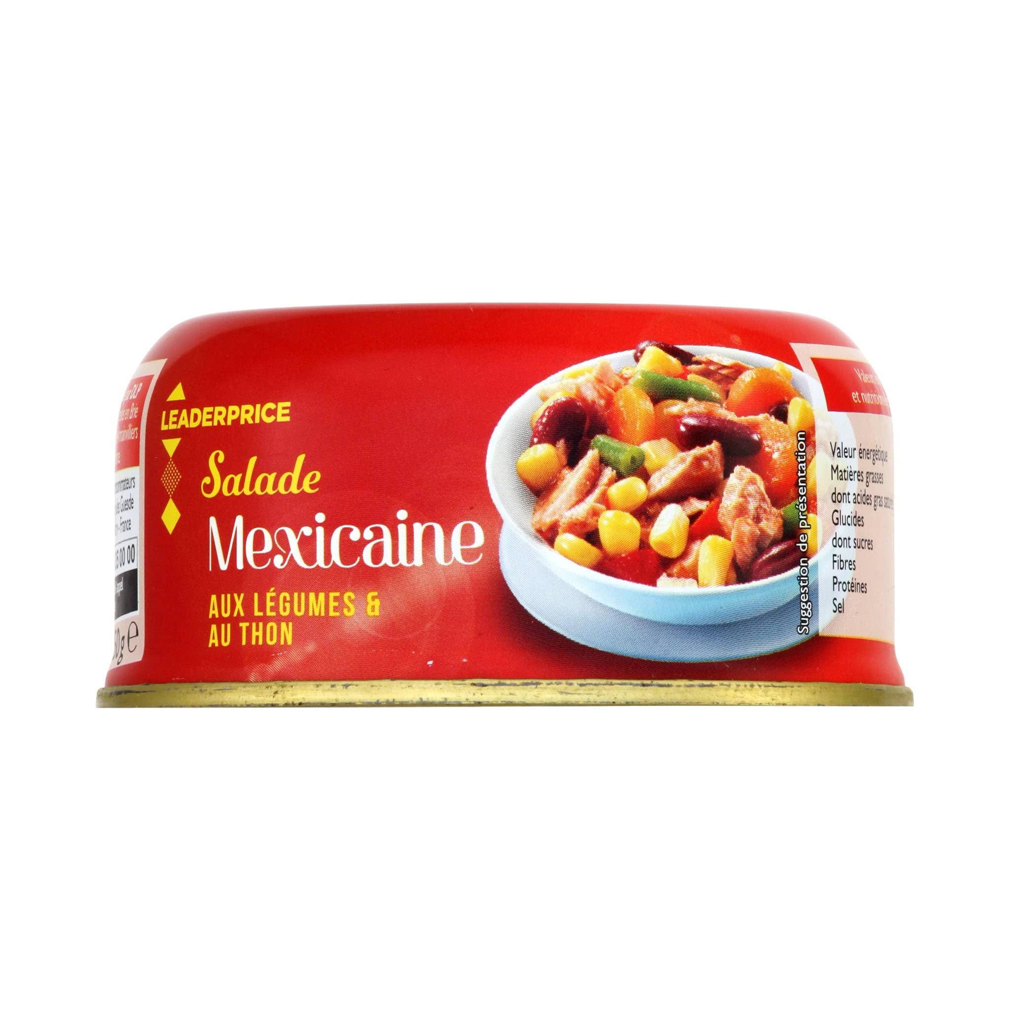 Leader Price Salade mexicaine thon légumes 250g
